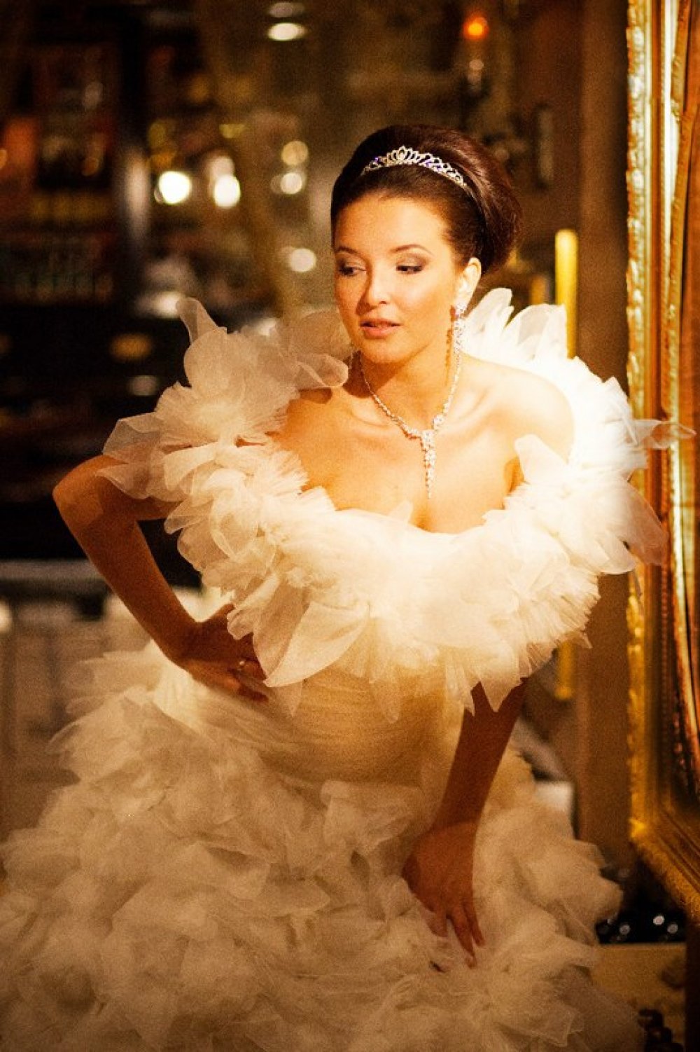 На мой взгляд идеальный образ невесты!