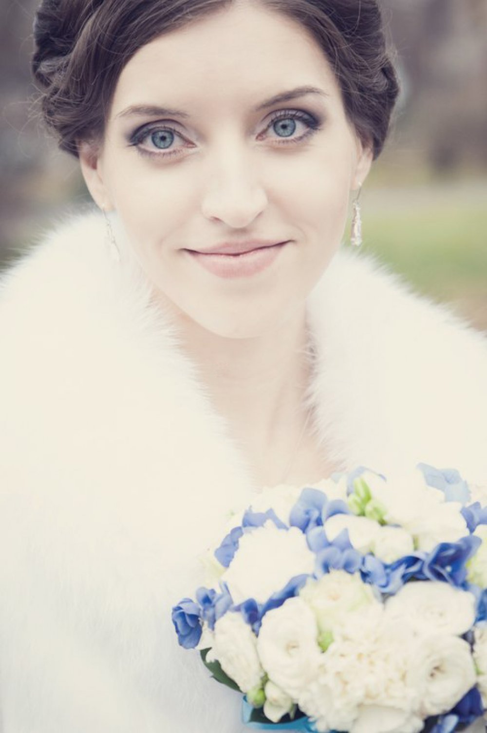 Свадебная прическа, макияж