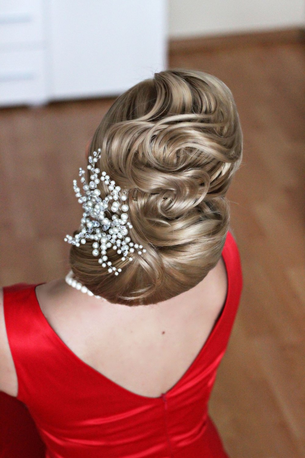 Вечерняя прическа