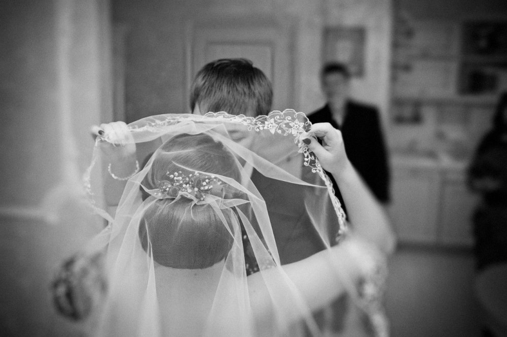 свадебная прическа, макияж