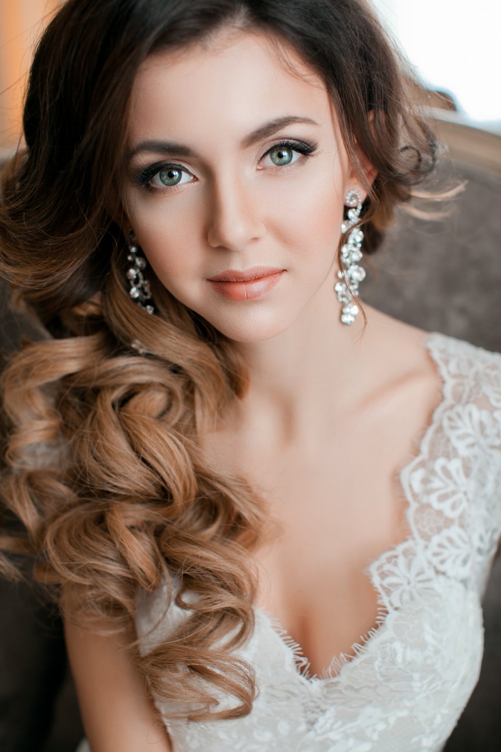 "греческая" коса набок