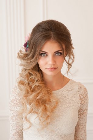 Гречесоке плетение, коса из локонов