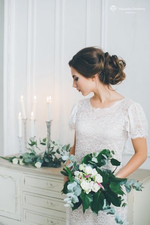 Нежный и легкий образ невесты