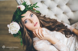 Романтичный образ невесты