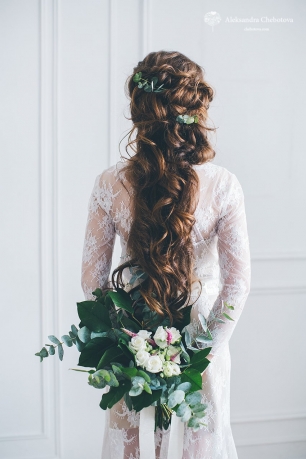 Роскошная прическа