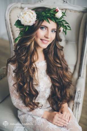 Роскошная прическа