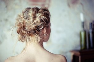 Свадебная прическа