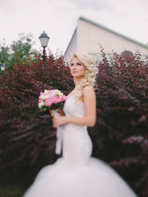 Макияж и прическа на длинные волосы (без репетиции)