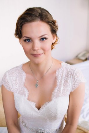 Естественный макияж невесты