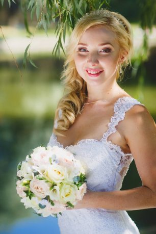 Нежный образ невесты