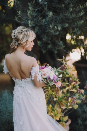 Свадебная прическа