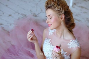 Макияж и прическа невесты