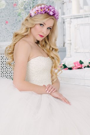 Цветочный ободок