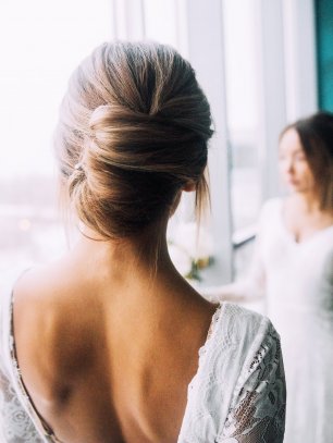 Образ невесты, макияж и прическа