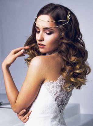 Образ невесты, макияж и прическа