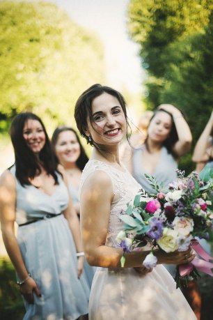 Фиолетовый букет