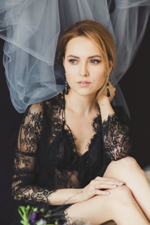 Фотопроект Black&Love. Утро невесты