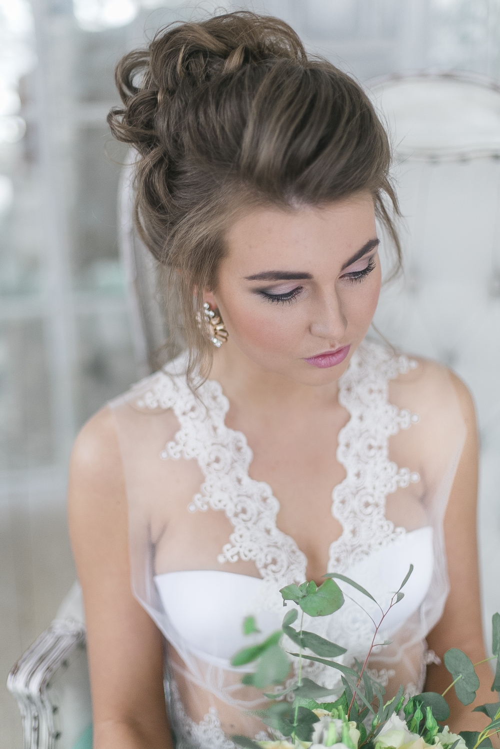 Свадебный макияж и прическа анапа