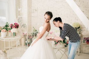 Подготовка к свадебной фотосессии