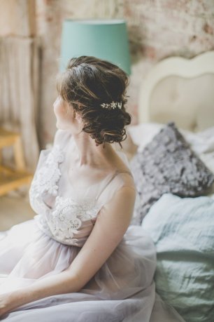 Прическа для невесты