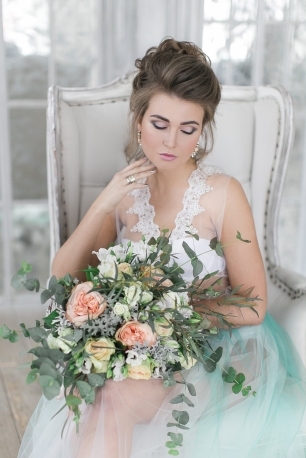 Романтический образ из новой коллекции "Внутреннее отражение"