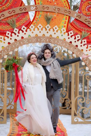 Свадьба в русском стиле