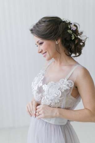 Свадебный образ в стиле Provence