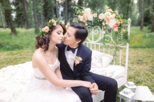 Сладкий поцелуй жениха