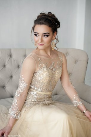 Макияж и причёска Катя Мороз