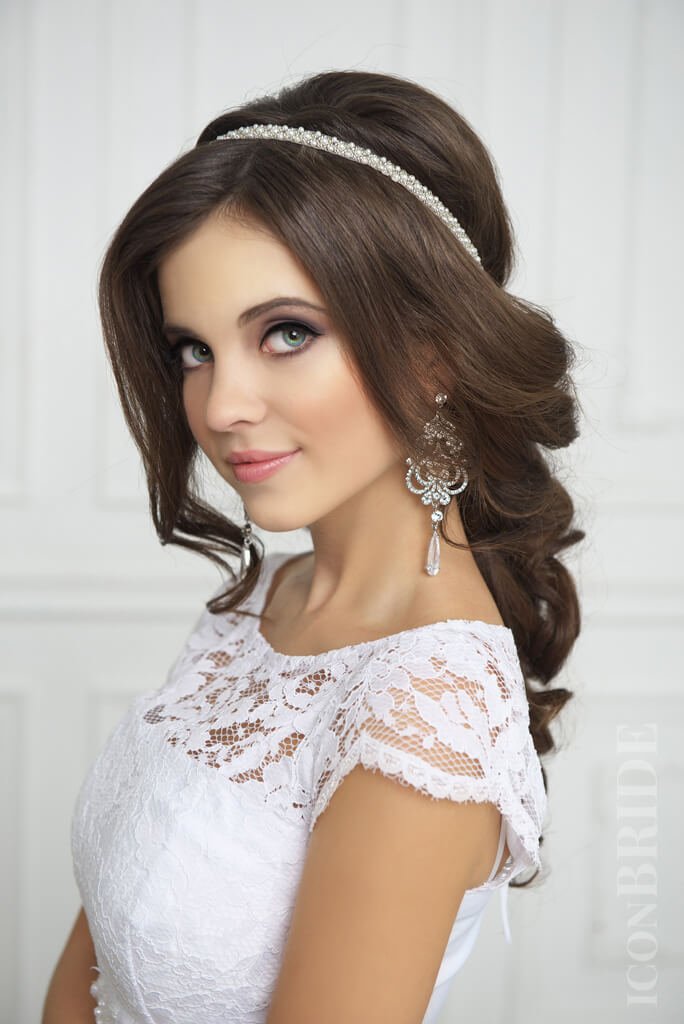 Прически невесты на средние волосы — 50 фото идей | internat-mednogorsk.ru | Дзен