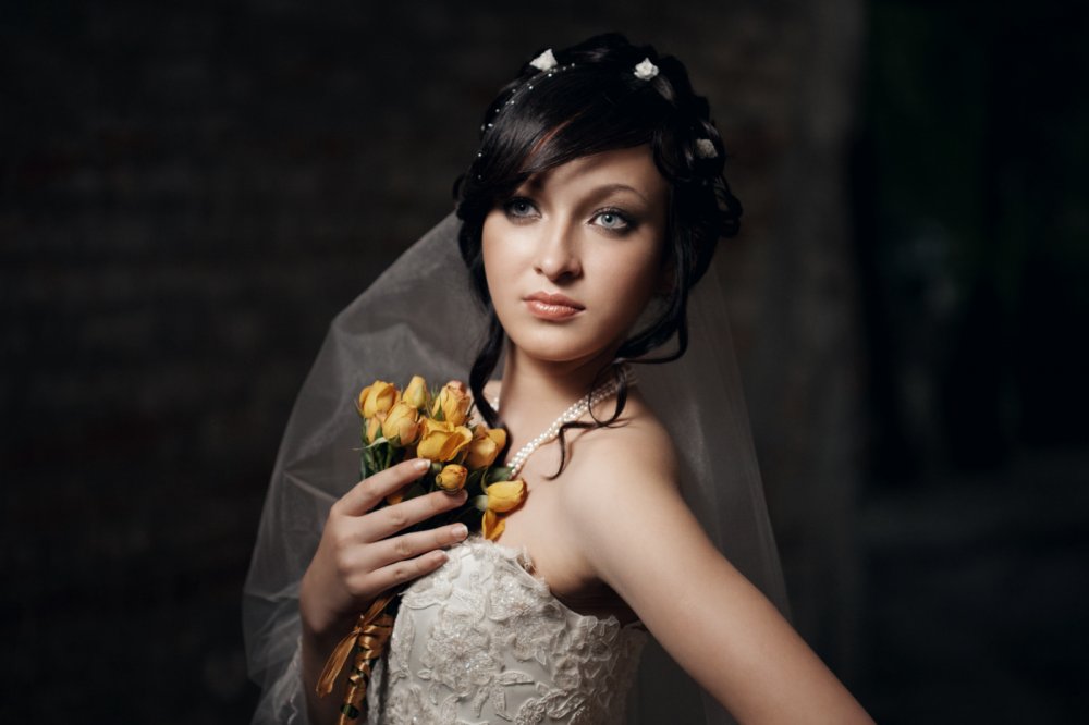 Красивый свадебный макияж