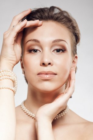 Натуральный свадебный макияж