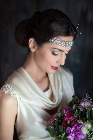 Винтажный образ и макияж