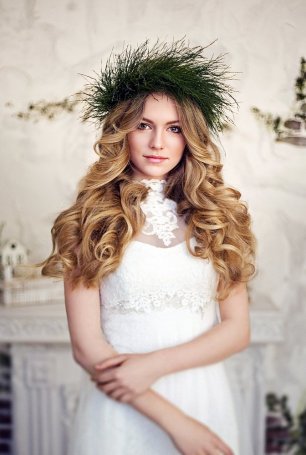 Свадебный образ. Лесная нимфа