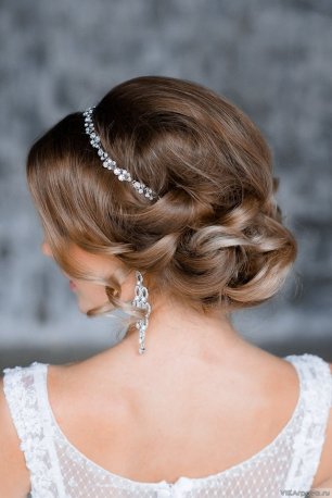 Прическа невесты