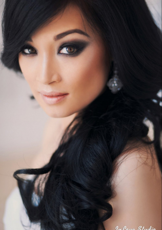 черные смоки невесты, стилист INLOVE STUDIO