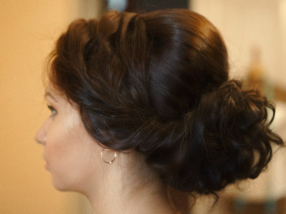 Макияж, прическа невесты, фото Назарова Анна