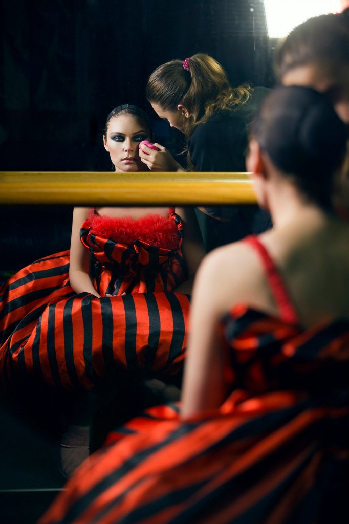 backstage на съемках в театре Сатирикон 