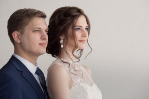 Нежная весенняя невеста