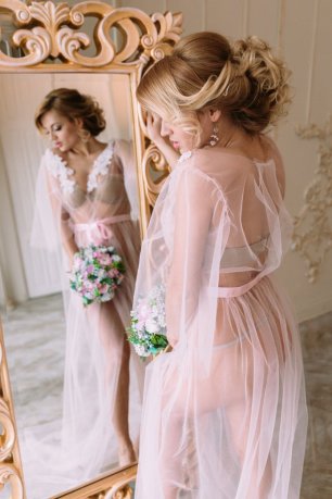 Будуарное утро невесты