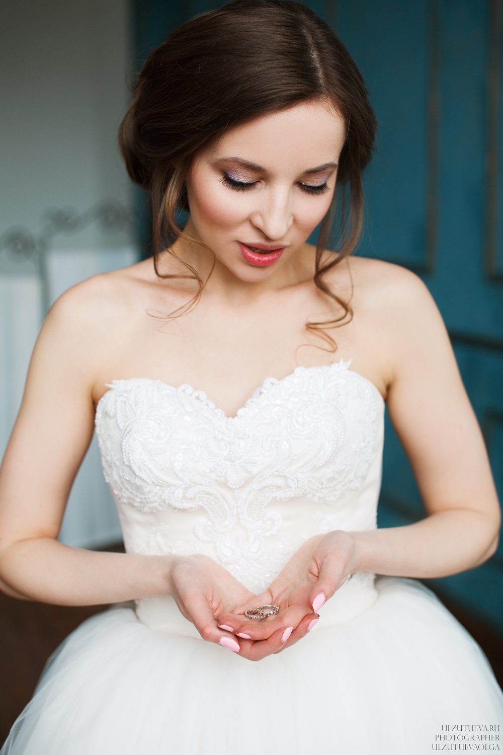 Классический макияж невесты