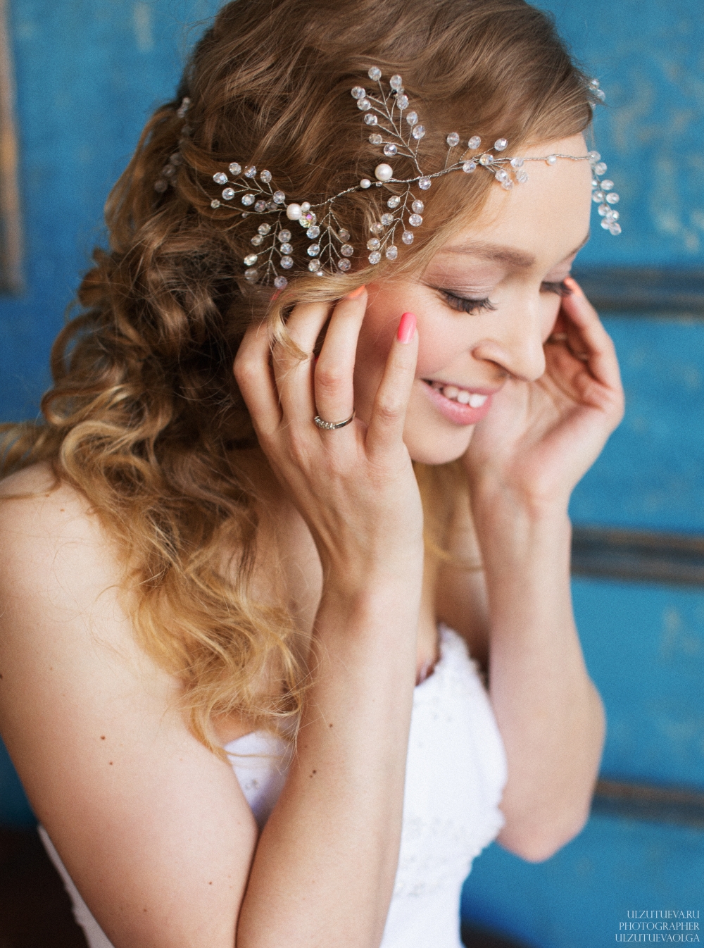 Нюдовый макияж невесты