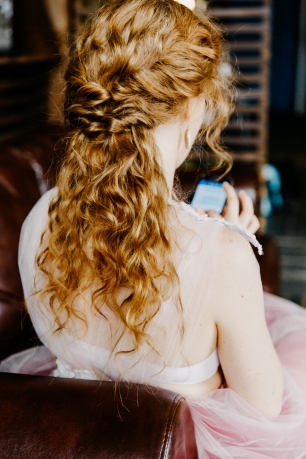 Свадебная прическа