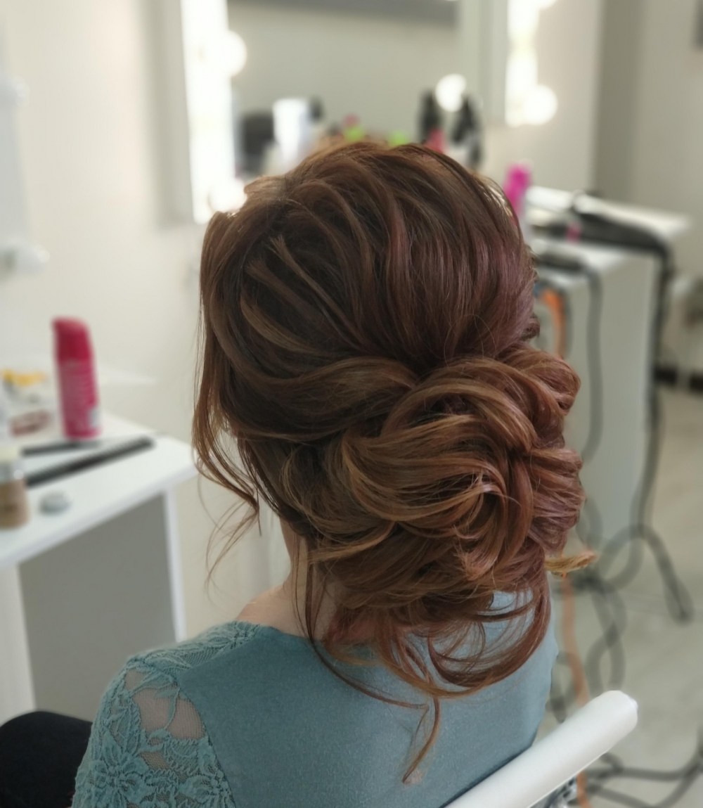 Свадебная причёска 