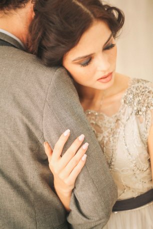 Яркий макияж невесты