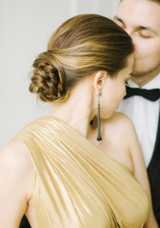 свадебные прически для длинных волос,  ракушка, стилист ELEN WHITE