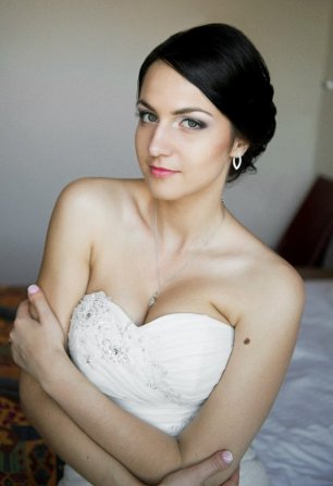 Макияж и прическа невесты