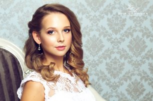 Макияж и прическа невесты