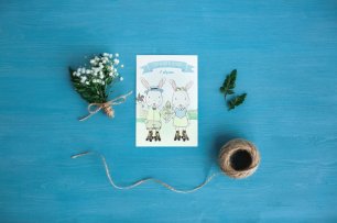 Приглашение по индивидуальному дизайну