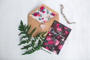 Приглашение в лесном стиле